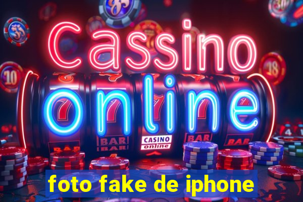 foto fake de iphone